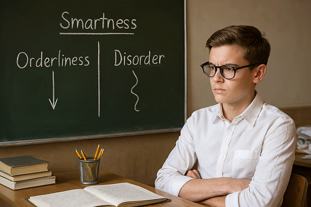 ارتباط تیزهوشی و نظم