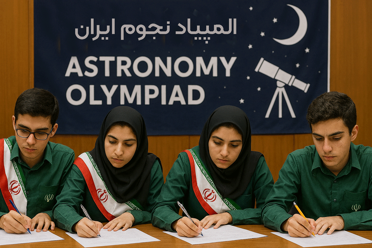 مراحل المپیاد نجوم ایران